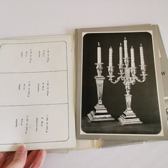 Vintage Artex Budapest Silverware Catalog, Undated No Prices Silversmiths - Picture 7 of 9